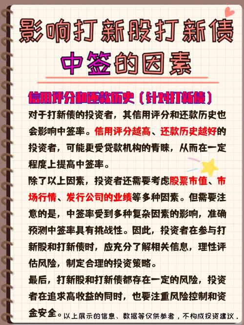 打新股中签风险分析_为打新股买什么股票好_新股申购陷阱避免方法