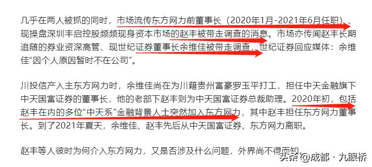 东方网力股票下跌原因_东方网力高管涉嫌职务违法犯罪_东方网力四川国资收购失败