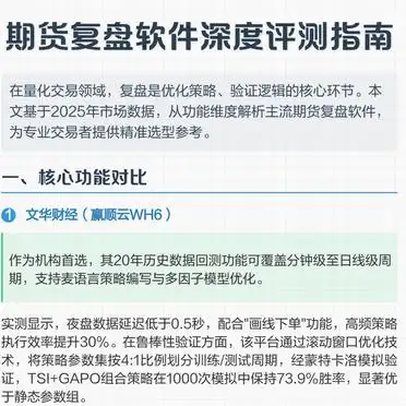 2025年市场数据解析_美尔雅期货软件_期货复盘软件评测