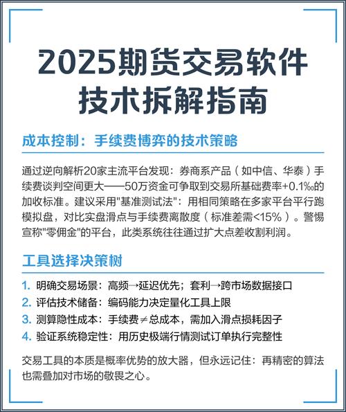 2025年免费好用的期货模拟交易软件推荐及选择要点