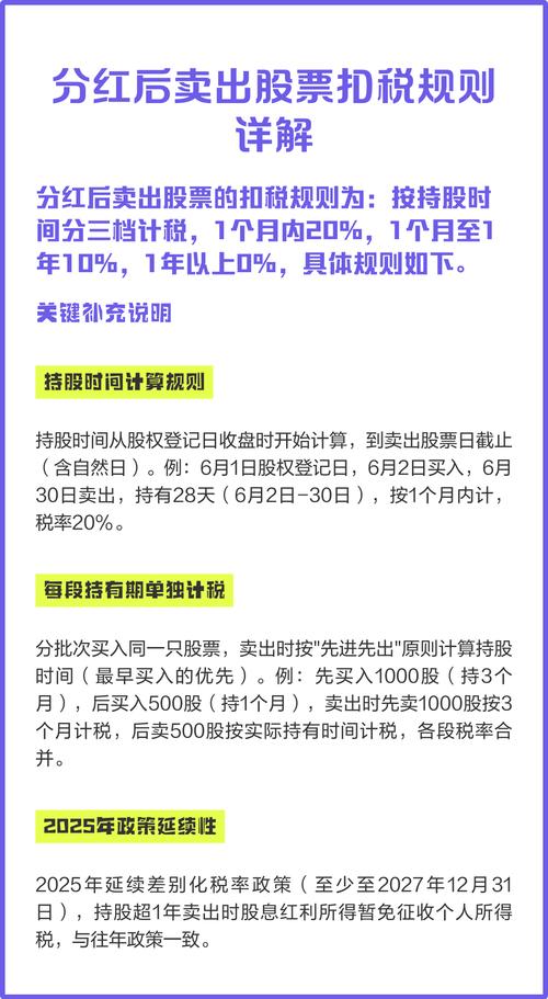 持有时间影响分红税率的计算_股票分红交税标准_美国股票分红税率